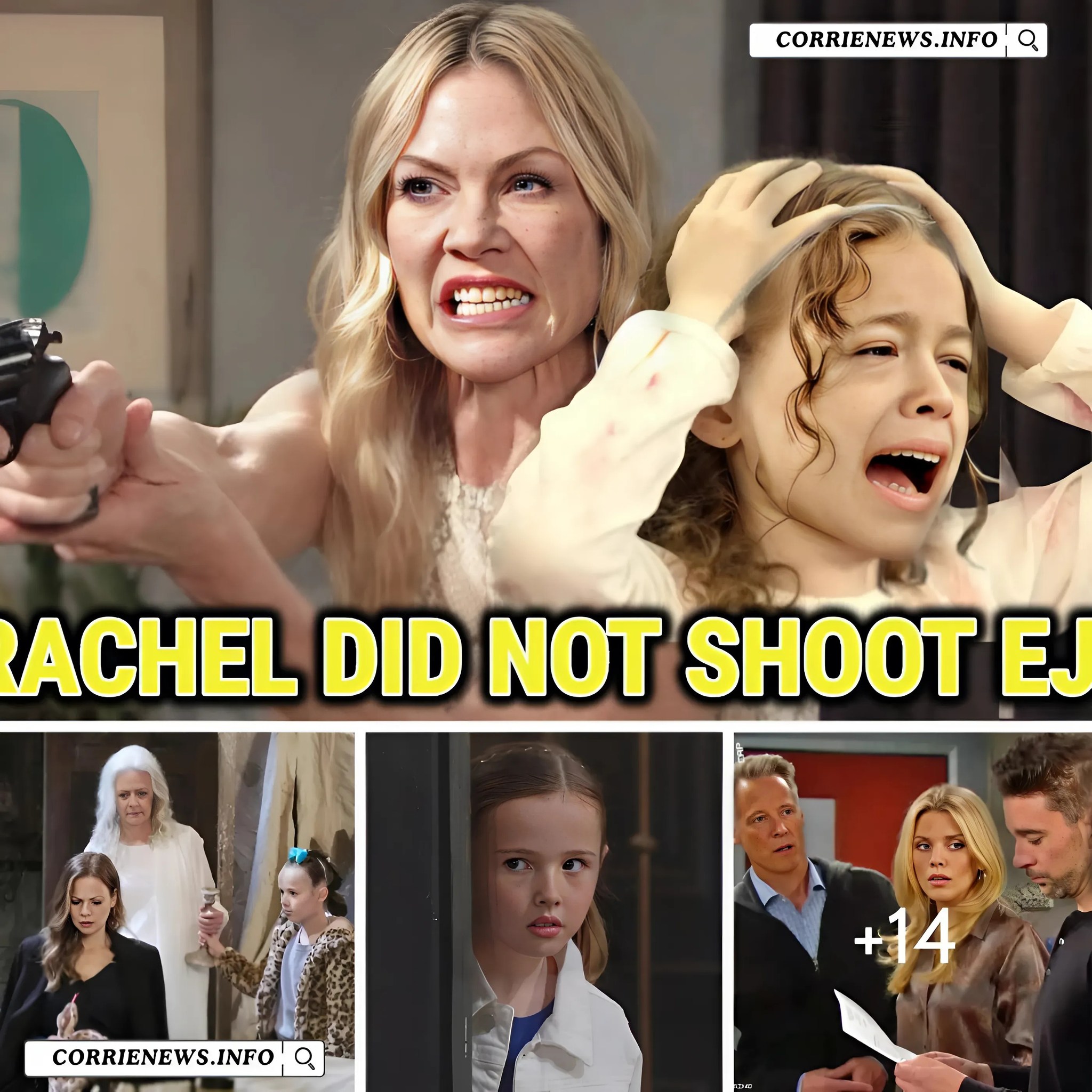 Days of our lives spoilers It wasn't Rachel who fired the shot, she